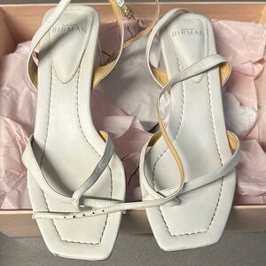 Alexandre Birman Elegant White Heels